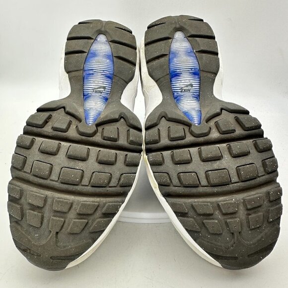 Nike Air Max 95 Recraft GS White Game Royal Grey Youth Shoe CJ3906-103 Size 6.5Y - Picture 10 of 13